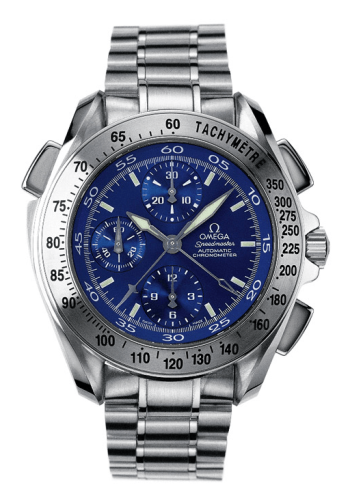 Omega Speedmaster Split-Seconds Stainless Steel / Blue / Bracelet